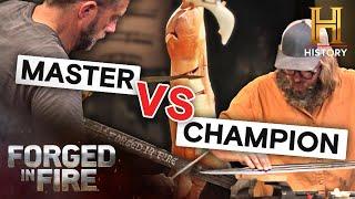 Battling the Gladiator of the Forge | Forged in Fire (Season 10)