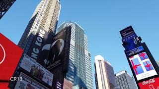 DJI Osmo Pocket Walking Test in Times Square