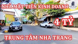 Bán nhà mặt tiền kinh doanh rộng 6,8m trung tâm thành phố biển Nha Trang giá 4 tỷ đã hoàn công