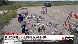 Families left heartbroken after gravesites cleared in Willcox