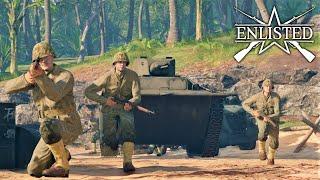 Enlisted Pacific War Campaign Gameplay - Allies are back!