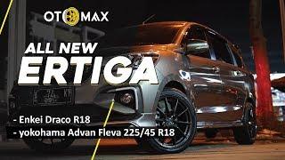 Pasang Velg Mobil Enkei Draco (Original) Ring 18 di Suzuki All New Ertiga Modifikasi By Otomaxid