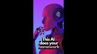 This AI can do your homework for you!