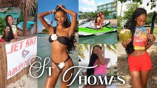 ST THOMAS VLOG: JET SKIING, TUBING!! I'VE NEVER SEEN WATER SO BLUE, BOAT RIDES, GREAT FOOD + MORE