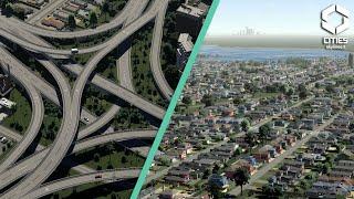 Massive Interchange Build & Endless Suburbia | Cities Skylines 2 Florida