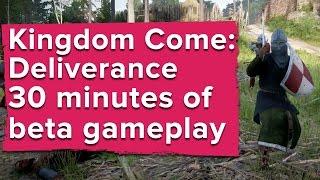 30 minutes of Kingdom Come: Deliverance beta gameplay