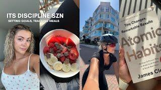 LETS GET OUR DISCIPLINE BACK | daily vlog, whole day of eating, 30km cycle, race updates, motivation