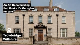 The Deco building that thinks it's Georgian #forsale in Trowbridge