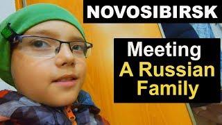 Meeting a family in Novosibirsk : Siberia Travel Vlog