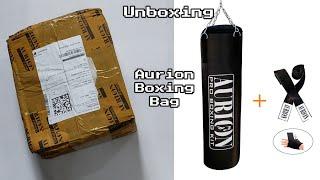 Unboxing Aurion Boxing Bag 4ft length unfilled