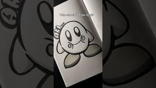 Drawing Kirby from memory! #shorts #sketch