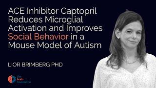 ACE Inhibitor Captopril Improves Behavior in ASD Animal Model - Lior Brimberg PhD - Synchrony 2023