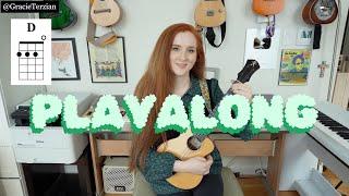 Let You Break My Heart Again - Laufey Tutorial & Playalong (original key)