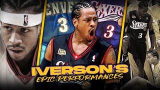 3 Hours Of Allen Iverson's Greatest NBA Performances 