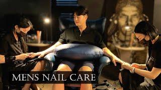 ASMR Perfect Men's Premium Nail and Foot Care Experience