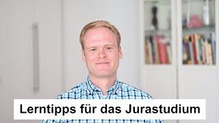 Lerntipps für das Jurastudium (Jura Lernvideo)