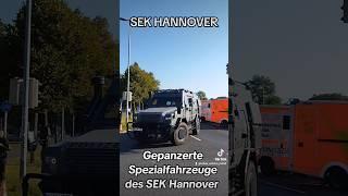 GEPANZERTE #SPEZIALFAHRZEUGE #SEK #HANNOVER #polizei #LKA #shorts #montiseinsatzfahrten