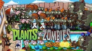 Plants vs. Zombies [XBOX 360] ALL Survival Mode Walkthrough Gameplay