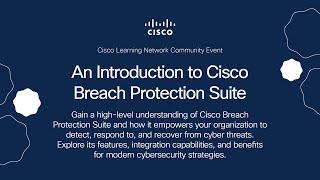 An Introduction to Cisco Breach Protection Suite