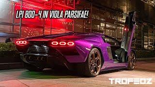 Viola Parsifae Lamborghini Countach LPI 800-4 Debut & Lamborghini Revuelto Glimpse!