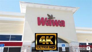 【4K】Wawa  - Convenience Store Walkthrough - Orlando Florida