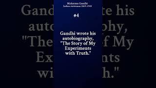 The Great Soul's Secret Life: Gandhi Facts ️‍️ #wisdom #facts #inspiration  #gandhi