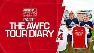 THE AWFC TOUR DIARY | Ep 1 | The White House, Washington Mystics, Jason Sudeikis & Washington Spirit