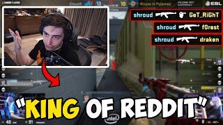 When SHROUD used to be CS:GO's King of Reddit..