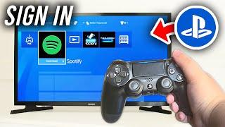 How To Sign Into Playstation Network On PS4 - Full Guide