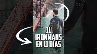 11 IRONMANS en 11 DÍAS | Valentí Sanjuan #shorts