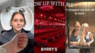 Summer Glow Up with me post exams - chopping my hair off, Barry's workout class, retail therapy etc!