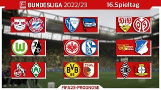 [PS5] FIFA 23: Spieltag 16 - 2022/23 l Bundesliga Prognose [FULL HD]