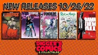 New Comic Books and Toys  for 10-26-2022