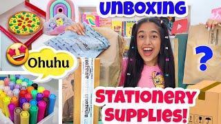 Unboxing Stationery Supplies!!🫶 *USEFUL* | Riya's Amazing World