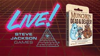 SJGames Live - Munchkin Dead & Deader unboxing with Devin!