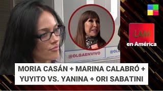 Moria Casán + Marina Calabró + Yuyito vs. Yanina + Ori Sabatini #LAM | Programa completo (25/11/24)