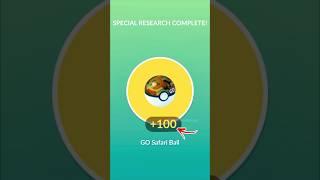 Collecting and Using Safari Ball in Pokemon GO.