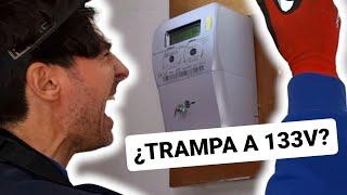 En esta CASA el CONTADOR DE LUZ está a CERO pero hay 133V en los ENCHUFES ¿SERÁ una TRAMPA de LUZ?