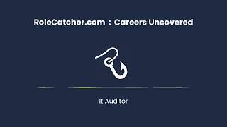 It Auditor : Careers Uncovered