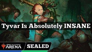 Tyvar Is Absolutely INSANE | Duskmourn Sealed Early Access Event | MTG Arena