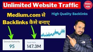 How to create backlinks from medium.com || Make backlinks from medium.com in Hindi 2023