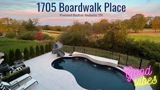 1705 Boardwalk Pl in Foxland Harbor, Gallatin TN near Nashville. Golf course home with pool SOLD