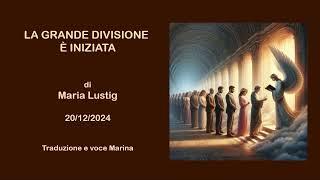 LA GRANDE DIVISIONE È INIZIATA! , di Maria Lustig, 20 dicembre 2024