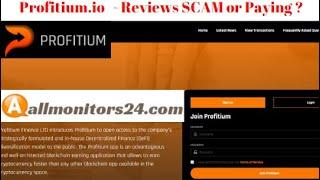 profitium.io , Reviews Scam Or Paying ?