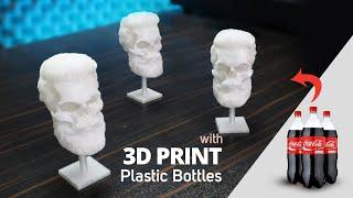 How to make beard skull - free filament - DIY