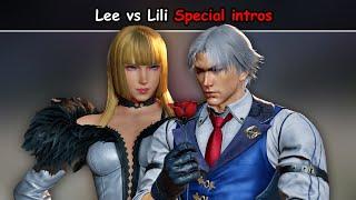 Tekken 8 – Lili Vs Lee Chaolan (Special Intros) | Body Swap
