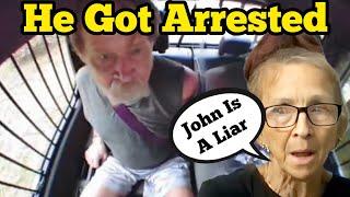 HE GOT ARRESTED ... SHE TURNED HIM IN