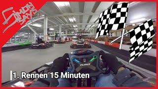 Feierabendrennen mit E-Karts im Kartpalast in Bergkirchen