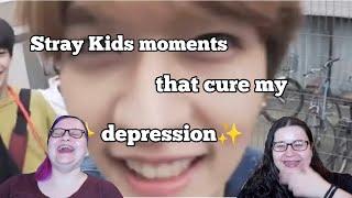 Twins React - Stray Kids moments that cure my depression