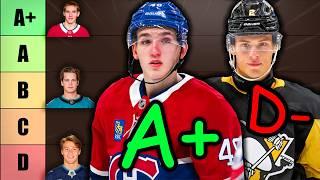 Grading EVERY NHL Rookie So Far!